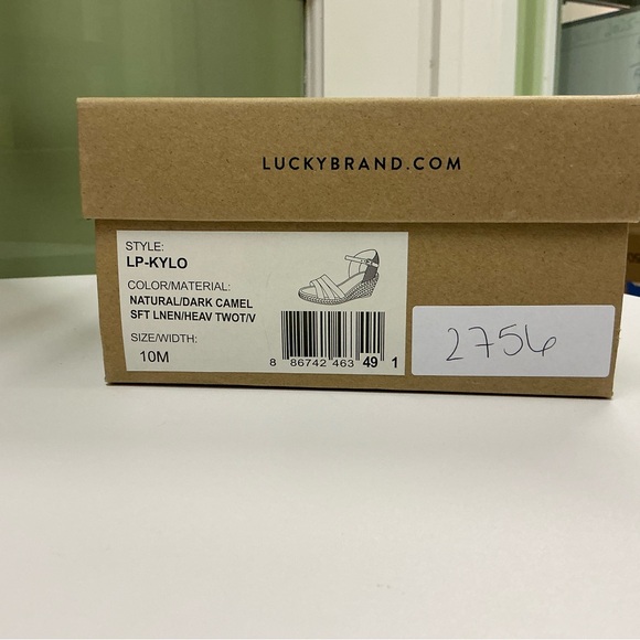 LUCKYBRAND LP-Kylo Wedge Espadrilles Sandals Size 10M - Picture 8 of 8